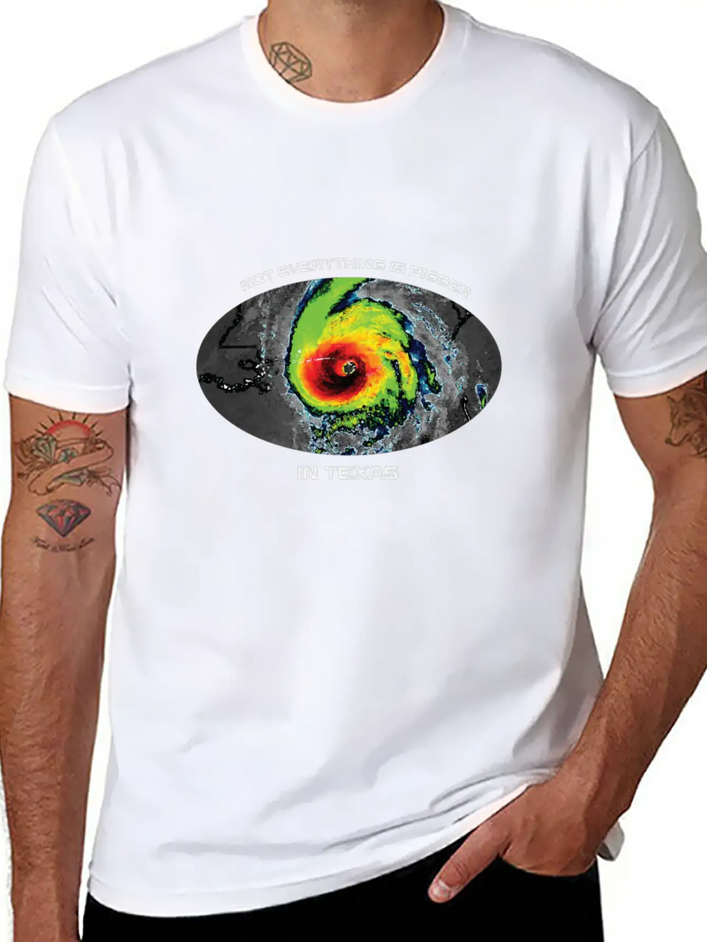 Hurricane Michael Unisex Casual T-Shirt – Clean Design For Daily Comfort