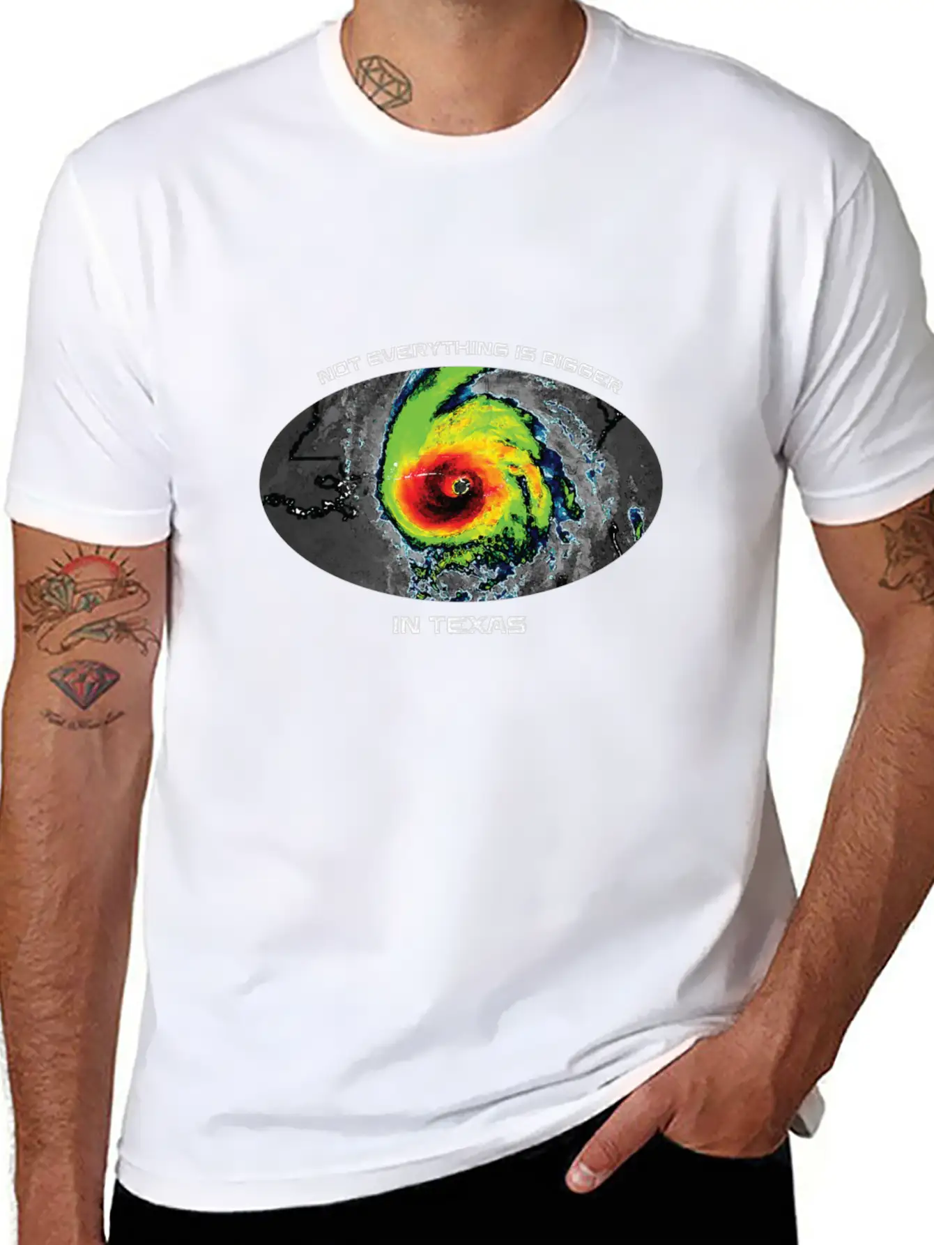 Hurricane Michael Unisex Casual T-Shirt – Clean Design For Daily Comfort
