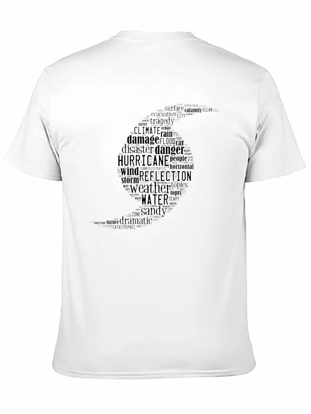 Hurricane Unisex Casual T-Shirt – Clean Design For Daily Comfort