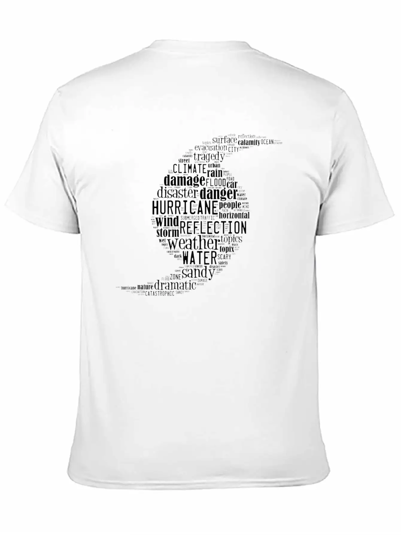 Hurricane Unisex Casual T-Shirt – Clean Design For Daily Comfort