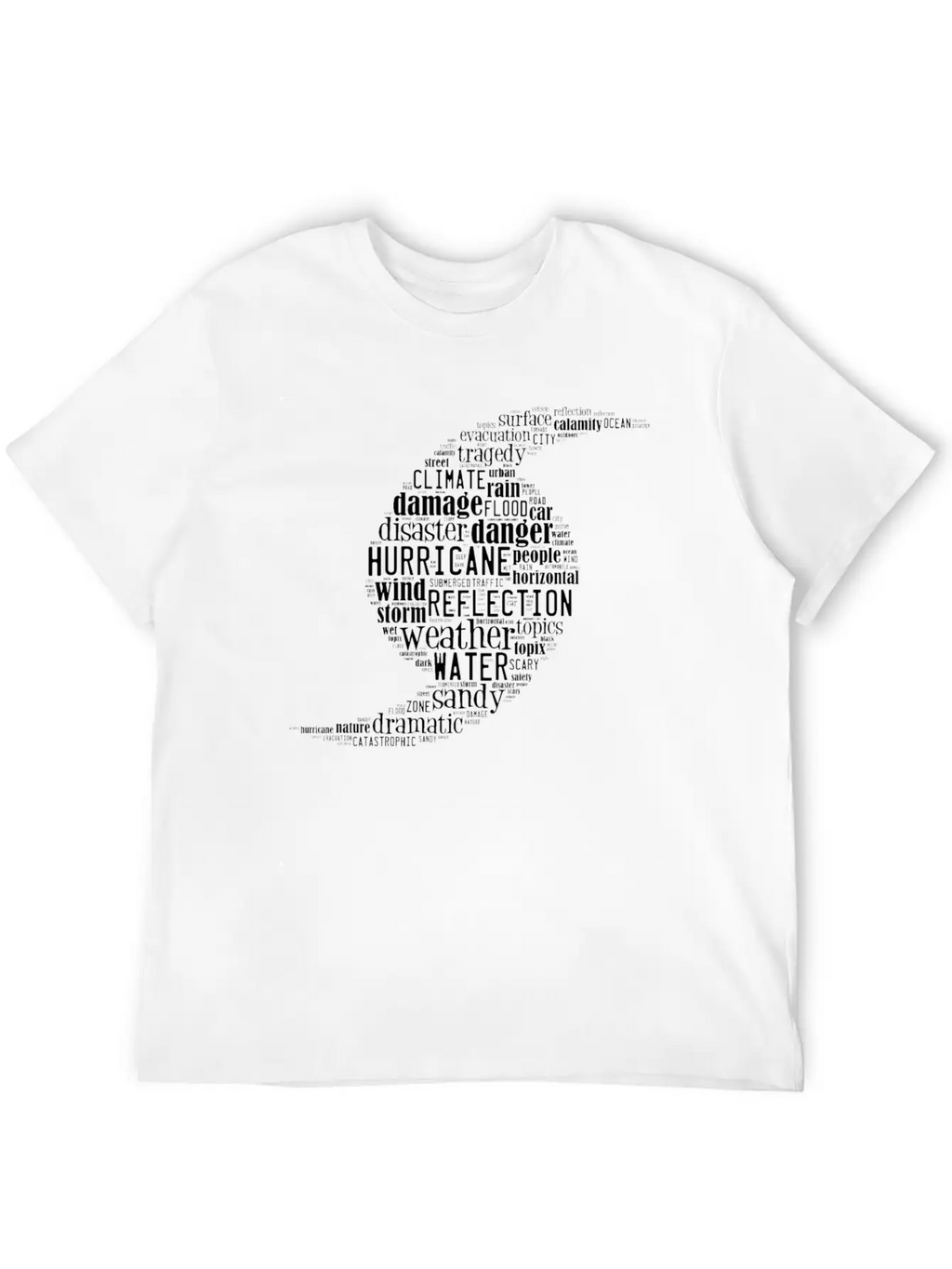 Hurricane Unisex Casual T-Shirt – Clean Design For Daily Comfort