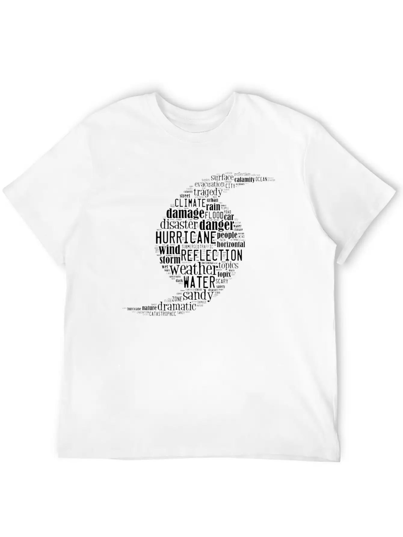 Hurricane Unisex Casual T-Shirt – Clean Design For Daily Comfort