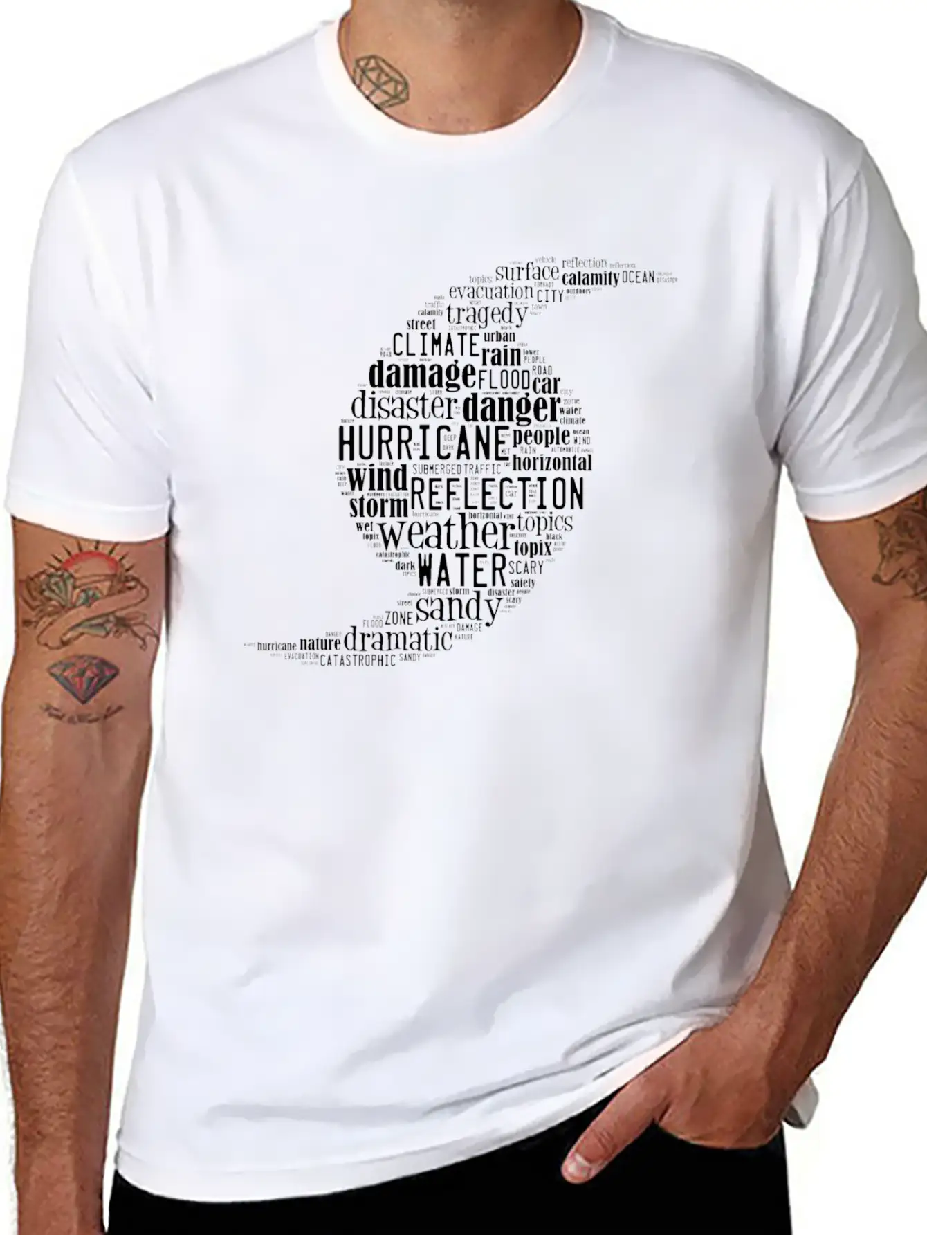Hurricane Unisex Casual T-Shirt – Clean Design For Daily Comfort