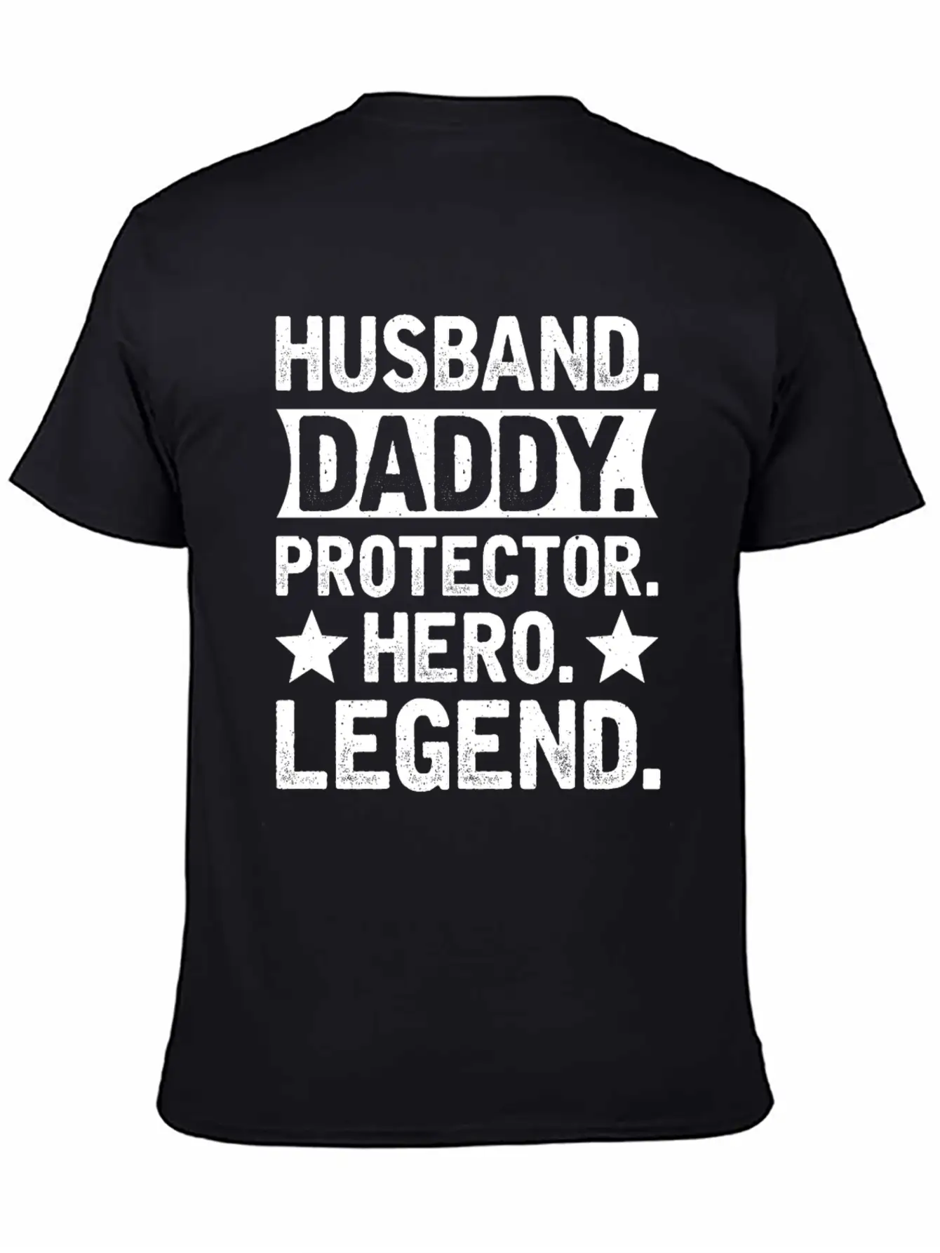Husband Daddy Protector Hero Legend Breathable Soft Cotton T-Shirt – Timeless Casual Look