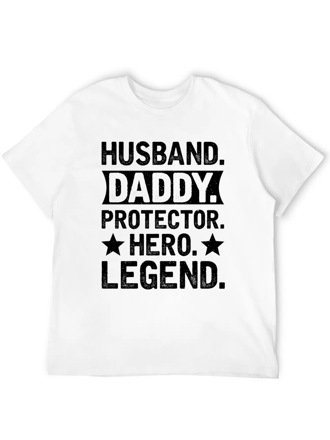 Husband Daddy Protector Hero Legend Breathable Soft Cotton T-Shirt – Timeless Casual Look
