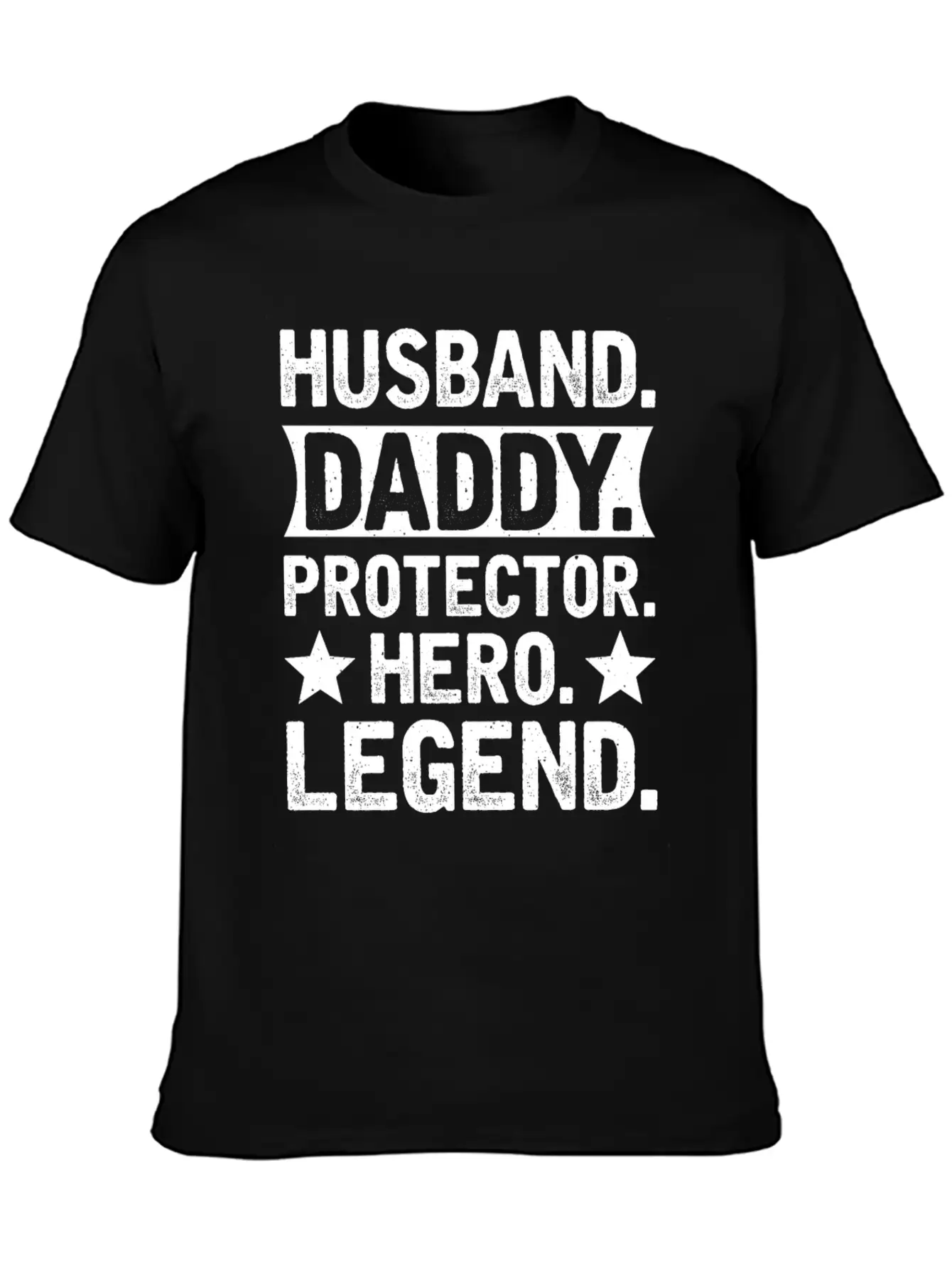 Husband Daddy Protector Hero Legend Breathable Soft Cotton T-Shirt – Timeless Casual Look