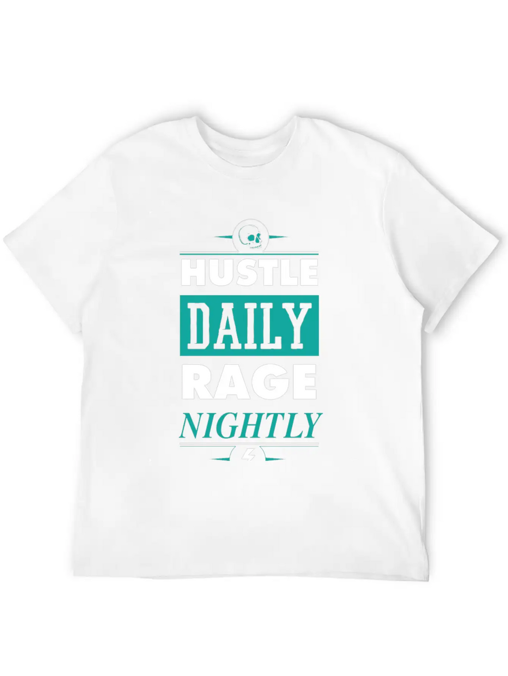 Hustle Daily Unisex Casual T-Shirt – Clean Design For Daily Comfort