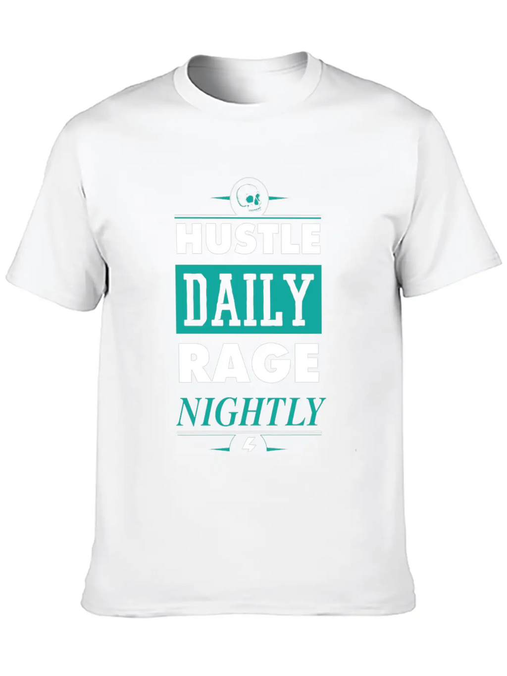 Hustle Daily Unisex Casual T-Shirt – Clean Design For Daily Comfort
