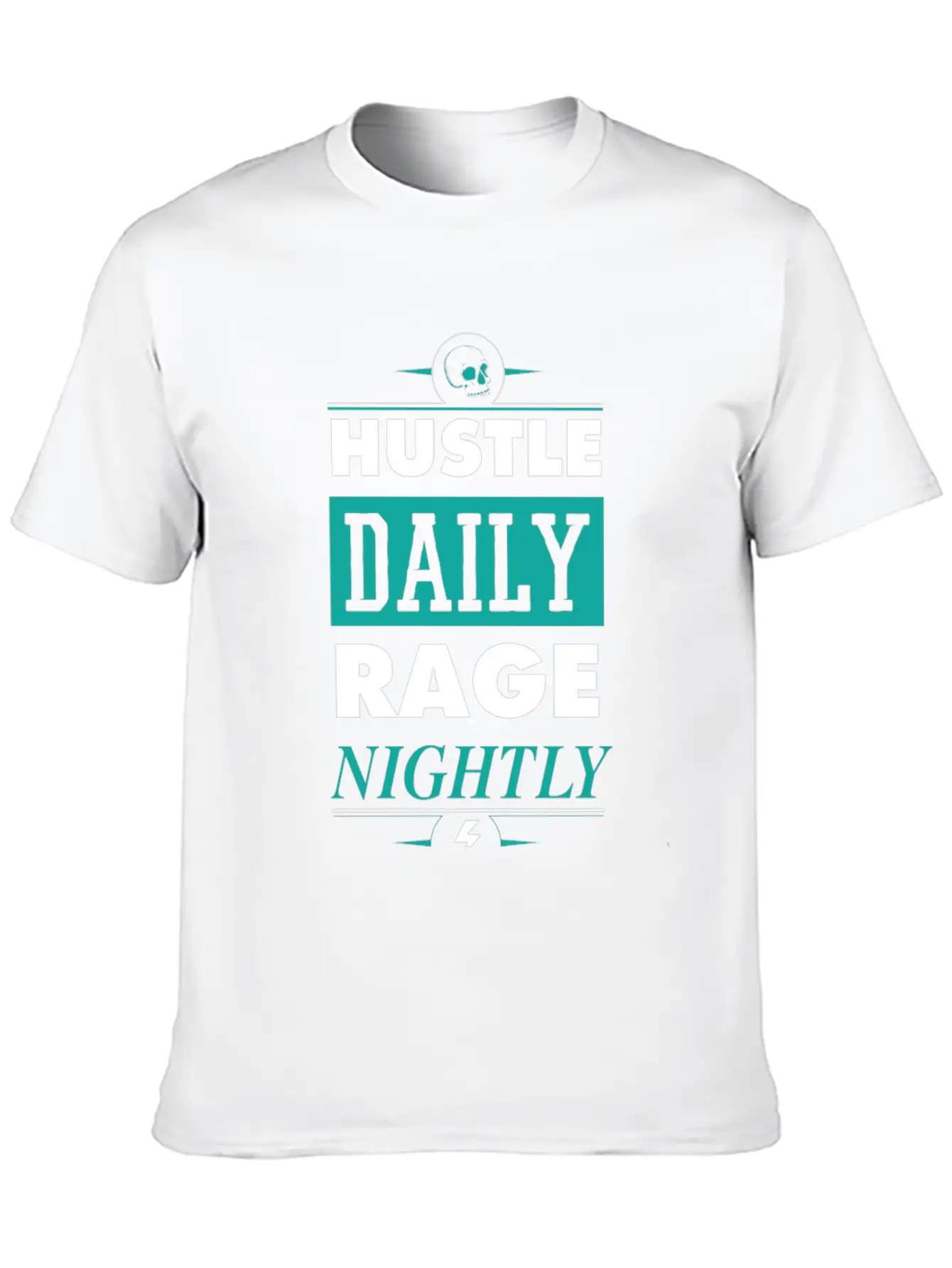 Hustle Daily Unisex Casual T-Shirt – Clean Design For Daily Comfort