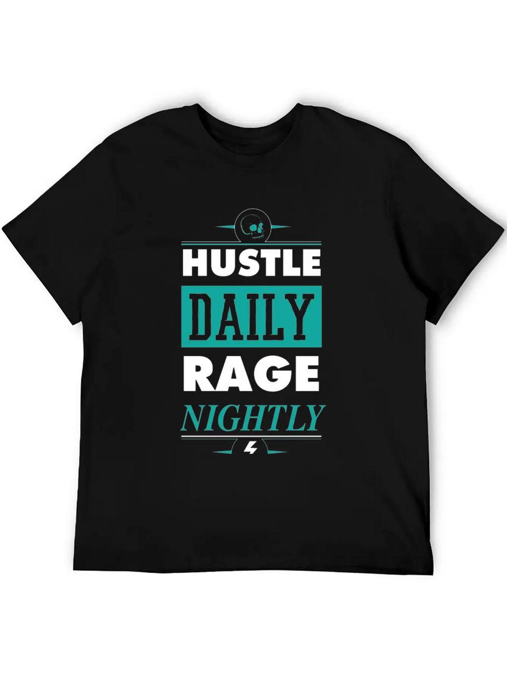 Hustle Daily Unisex Casual T-Shirt – Clean Design For Daily Comfort