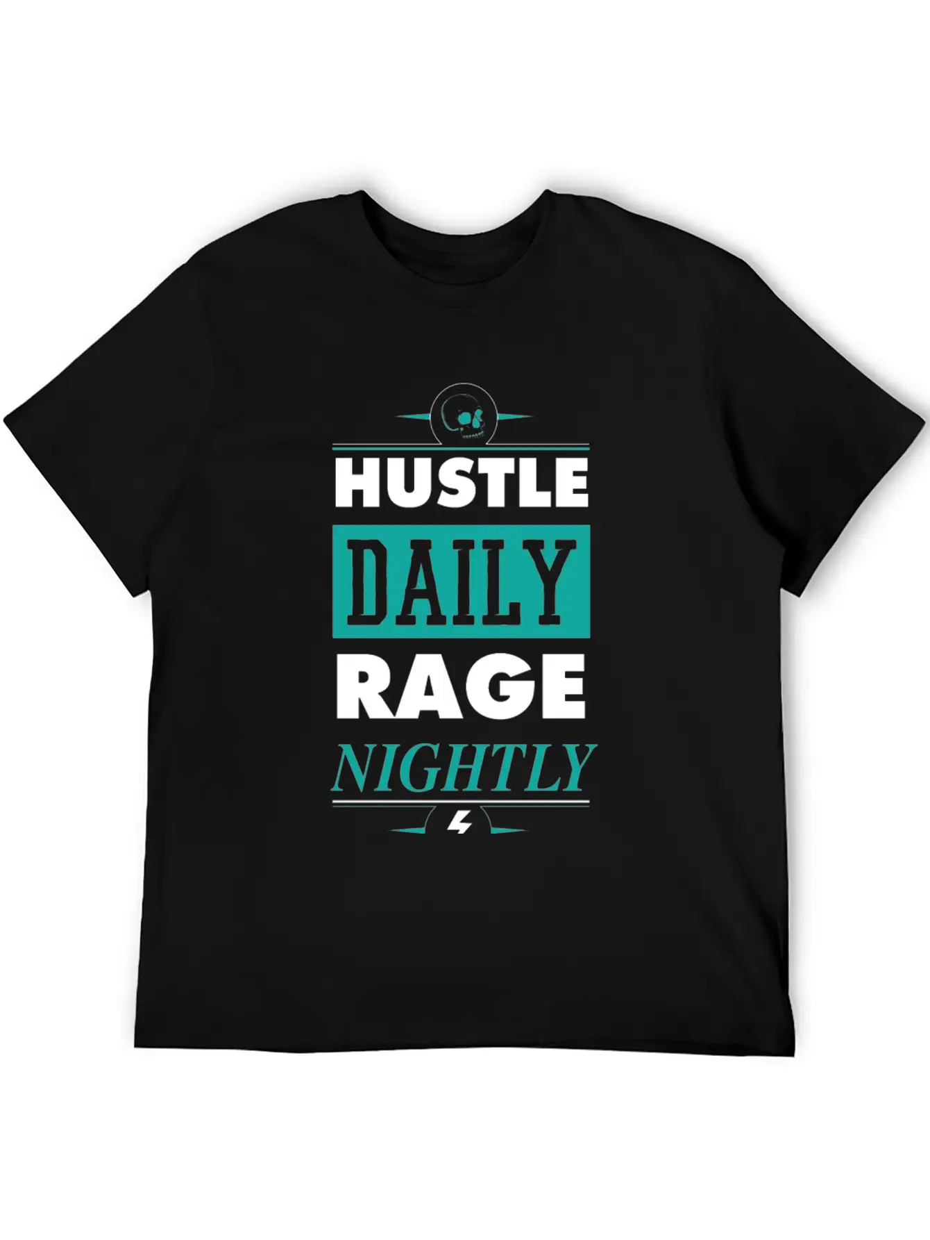 Hustle Daily Unisex Casual T-Shirt – Clean Design For Daily Comfort
