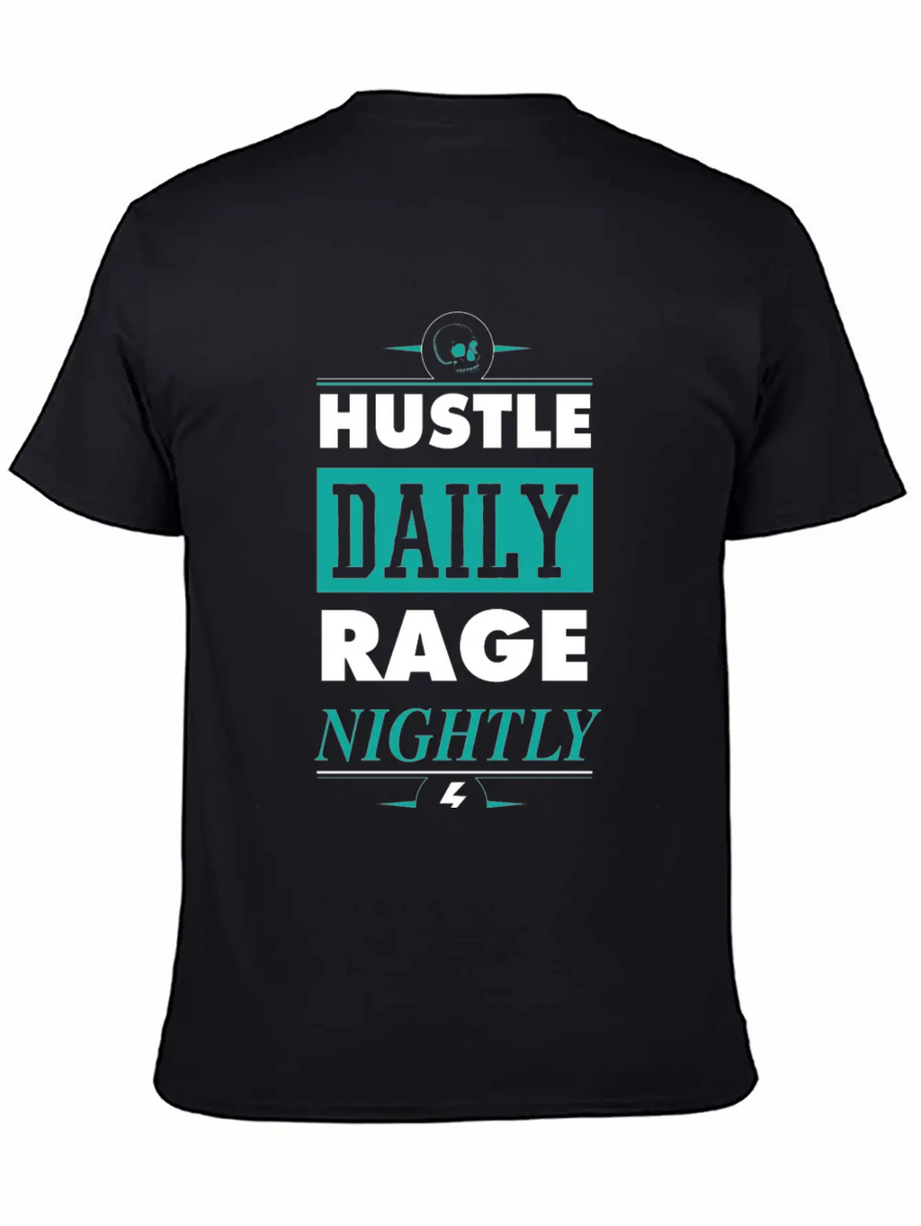 Hustle Daily Unisex Casual T-Shirt – Clean Design For Daily Comfort