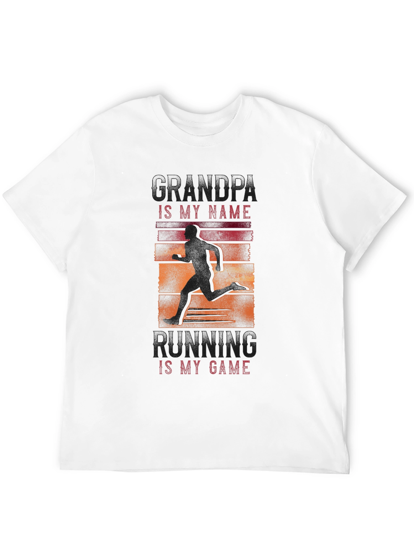 Grandpa Running T-Shirt - Running Is My Game