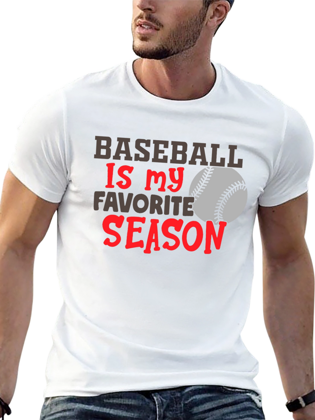 Baseball Is My Favorite Season T-Shirt