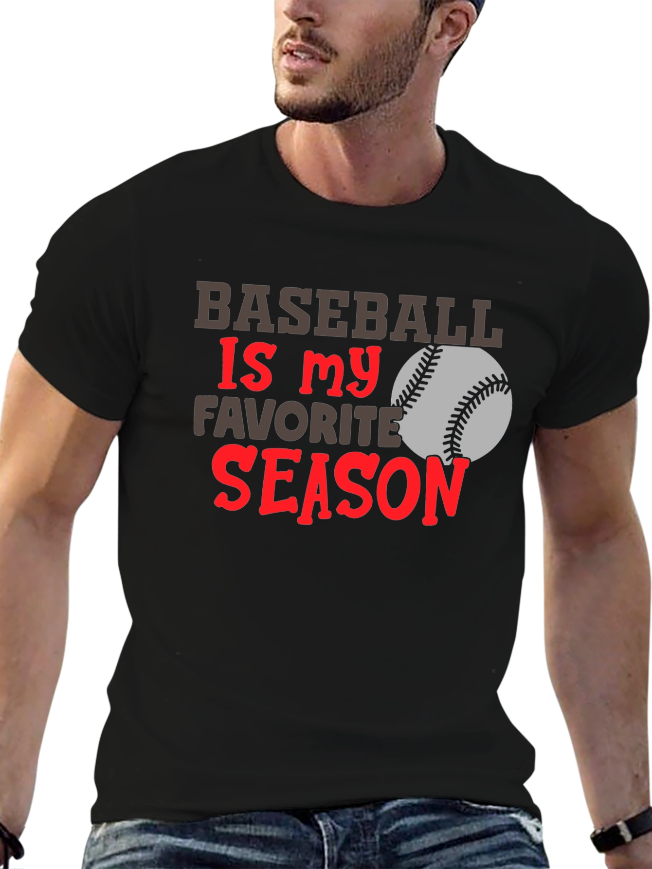 Baseball Is My Favorite Season T-Shirt