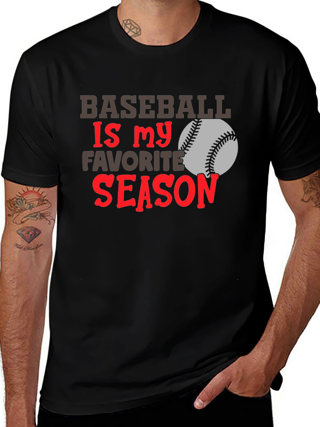 Baseball Is My Favorite Season T-Shirt