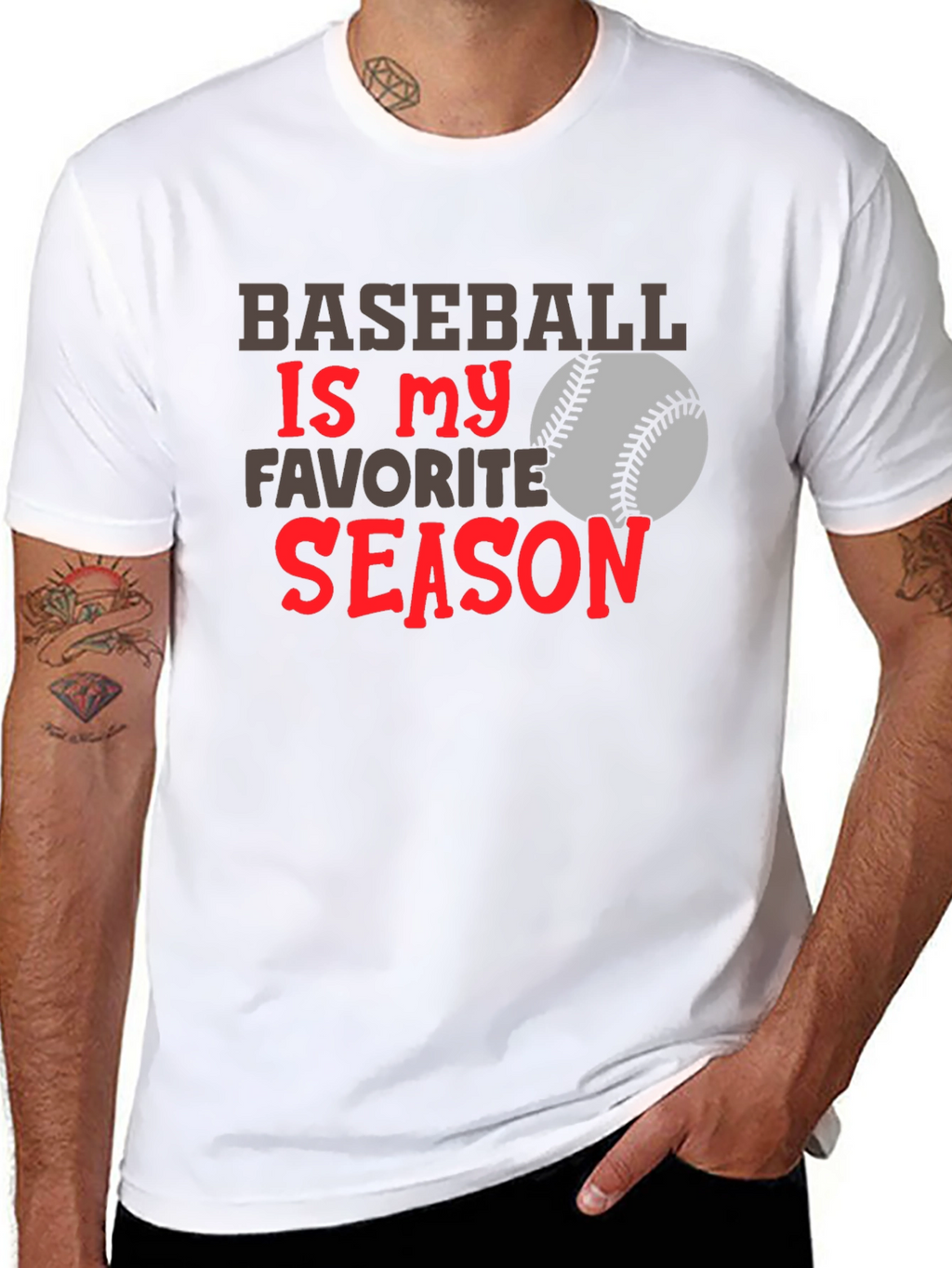 Baseball Is My Favorite Season T-Shirt