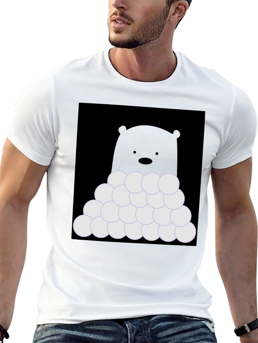 Ice Bear Snowball Fight T-Shirt