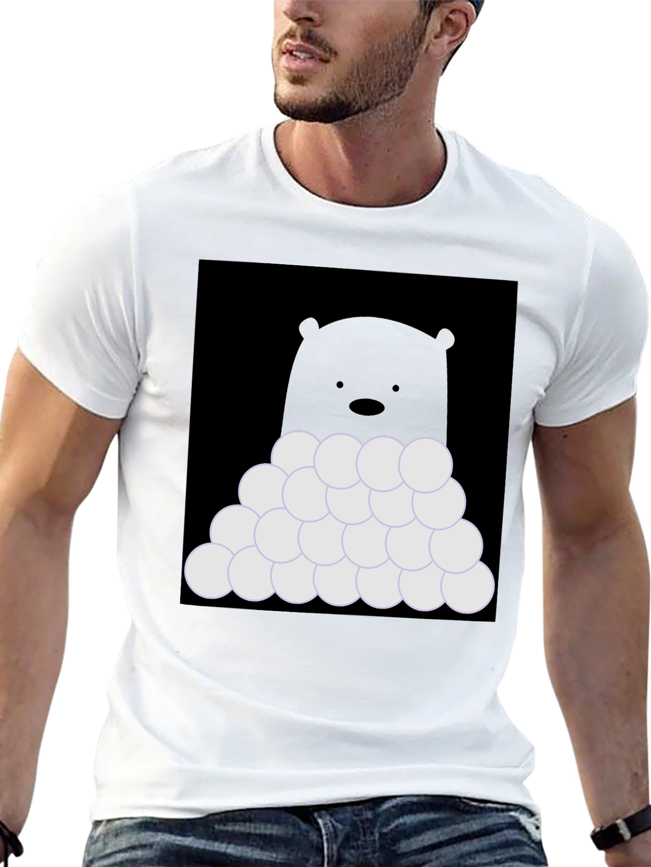 Ice Bear Snowball Fight T-Shirt