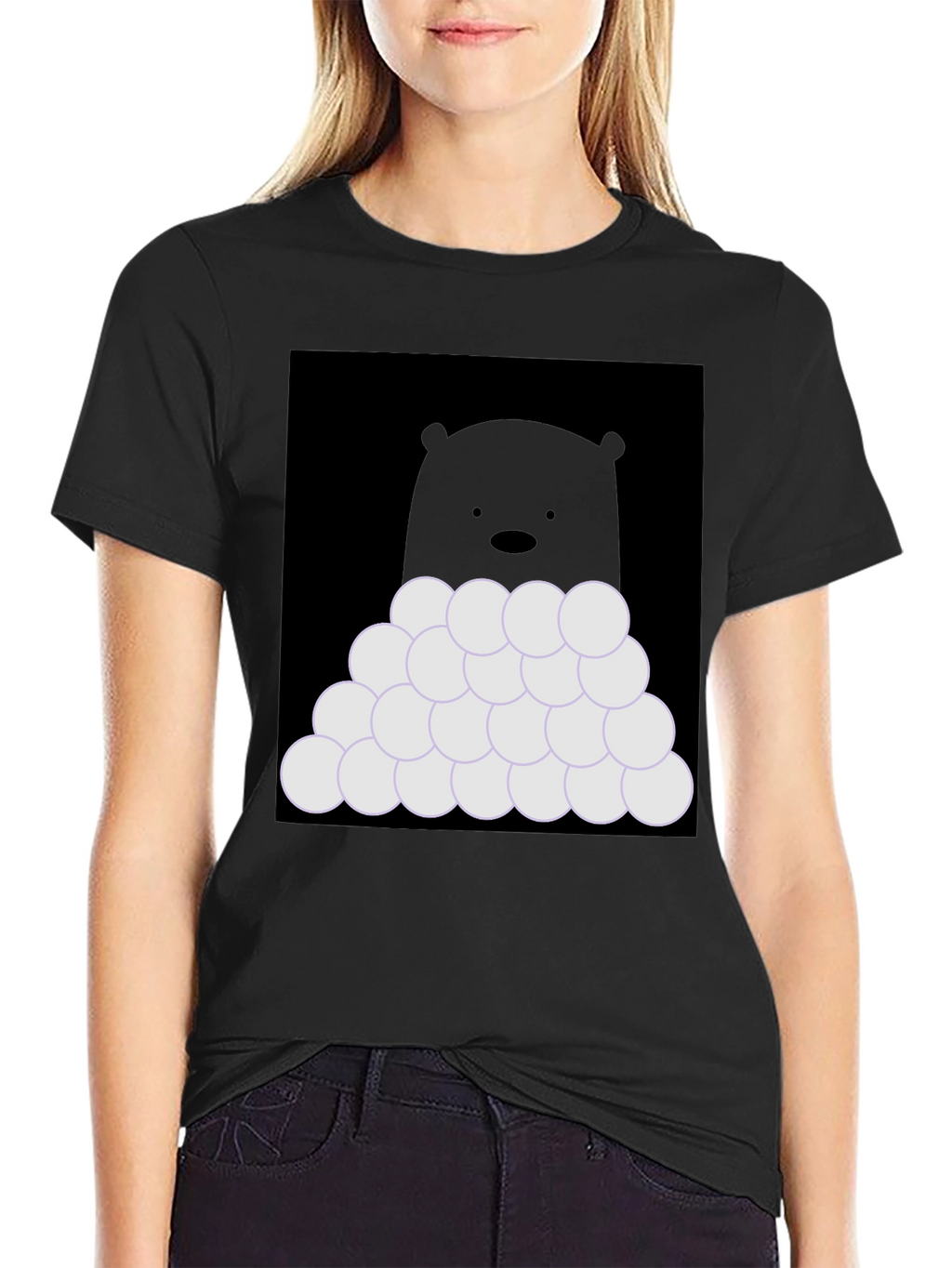 Ice Bear Snowball Fight T-Shirt