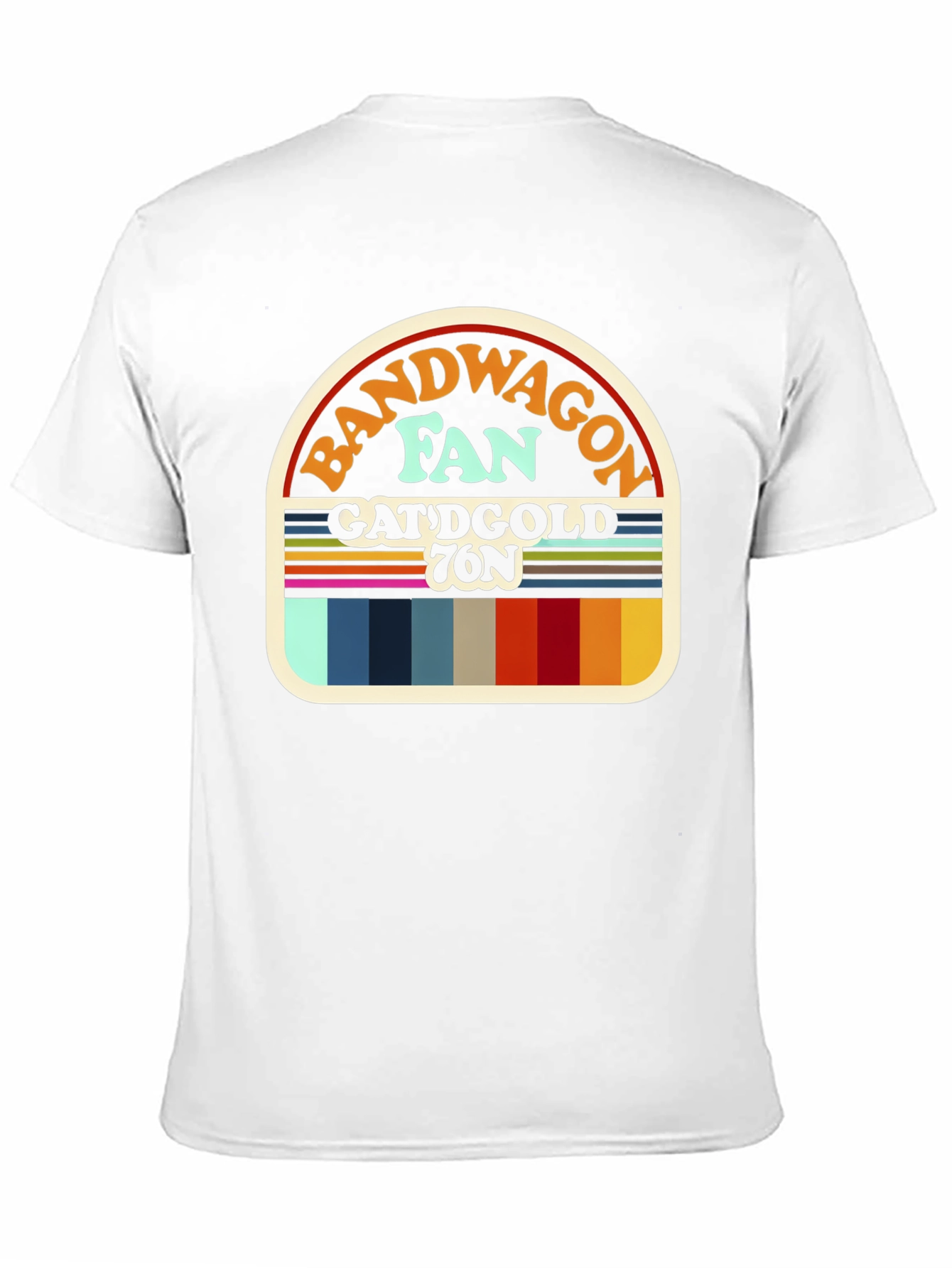 Bandwagon Fan T-Shirt Retro Design