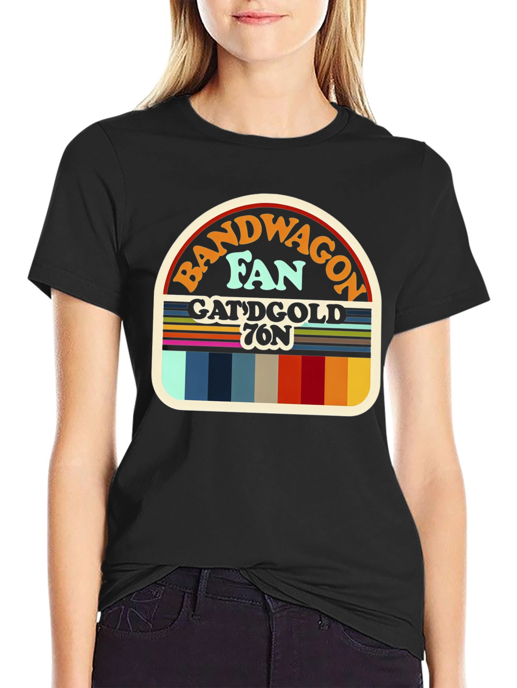 Bandwagon Fan T-Shirt Retro Design