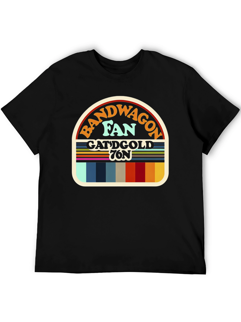 Bandwagon Fan T-Shirt Retro Design