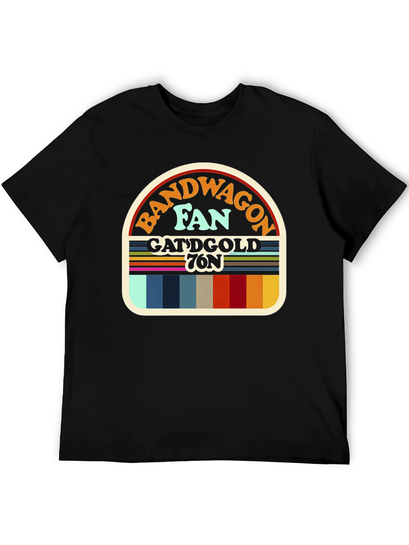 Bandwagon Fan T-Shirt Retro Design
