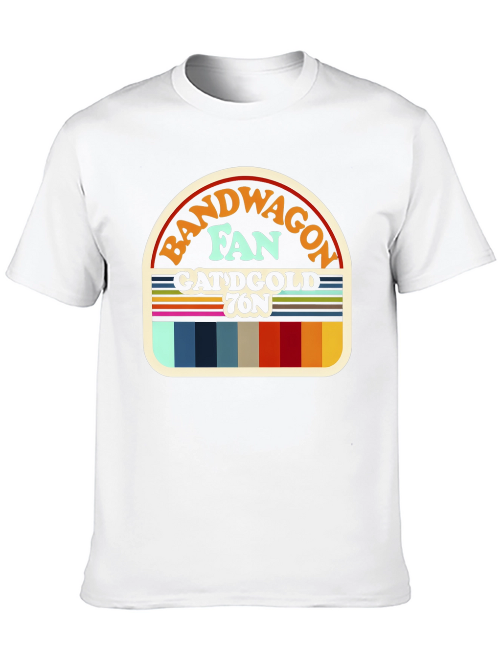Bandwagon Fan T-Shirt Retro Design