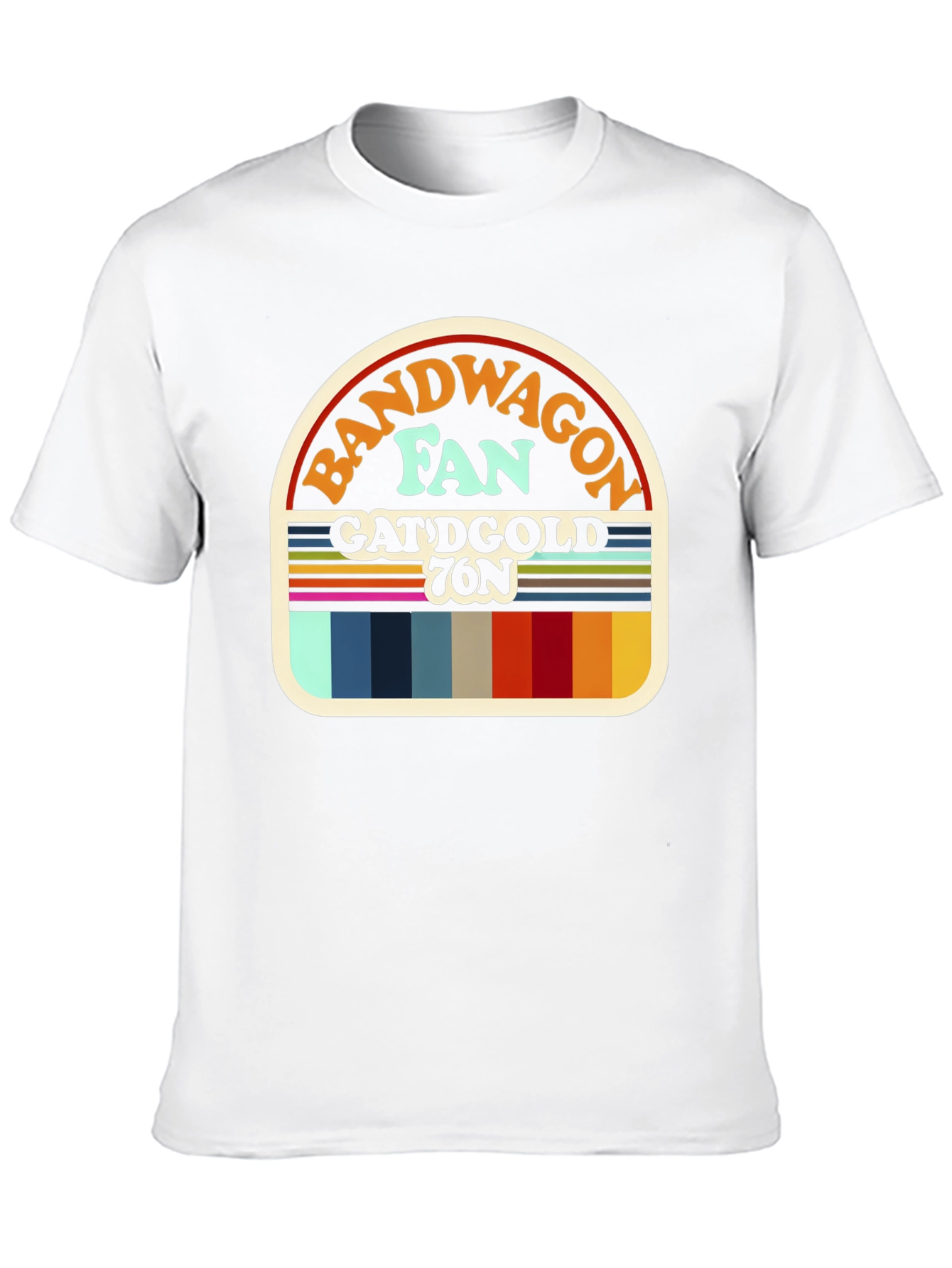 Bandwagon Fan T-Shirt Retro Design