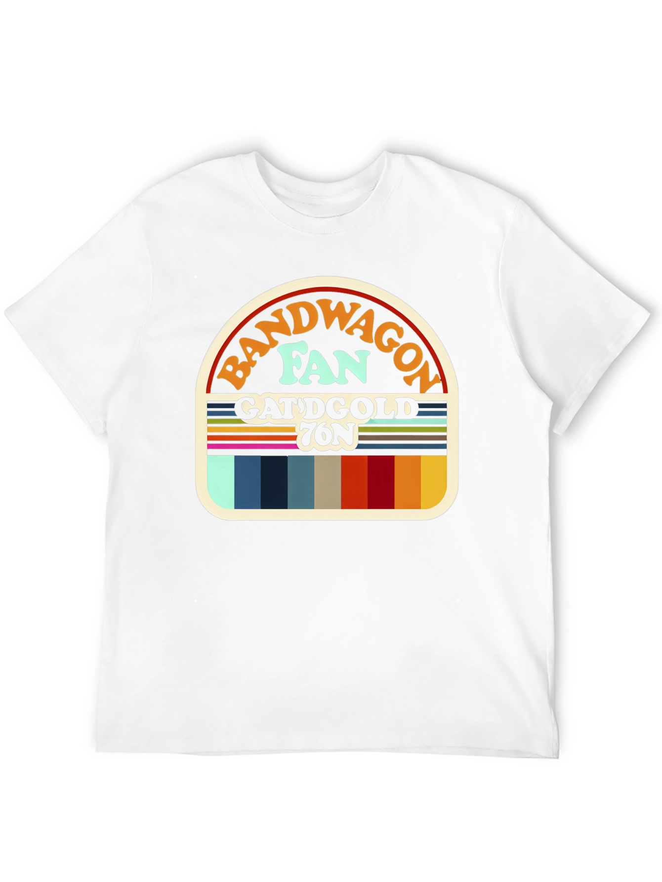 Bandwagon Fan T-Shirt Retro Design