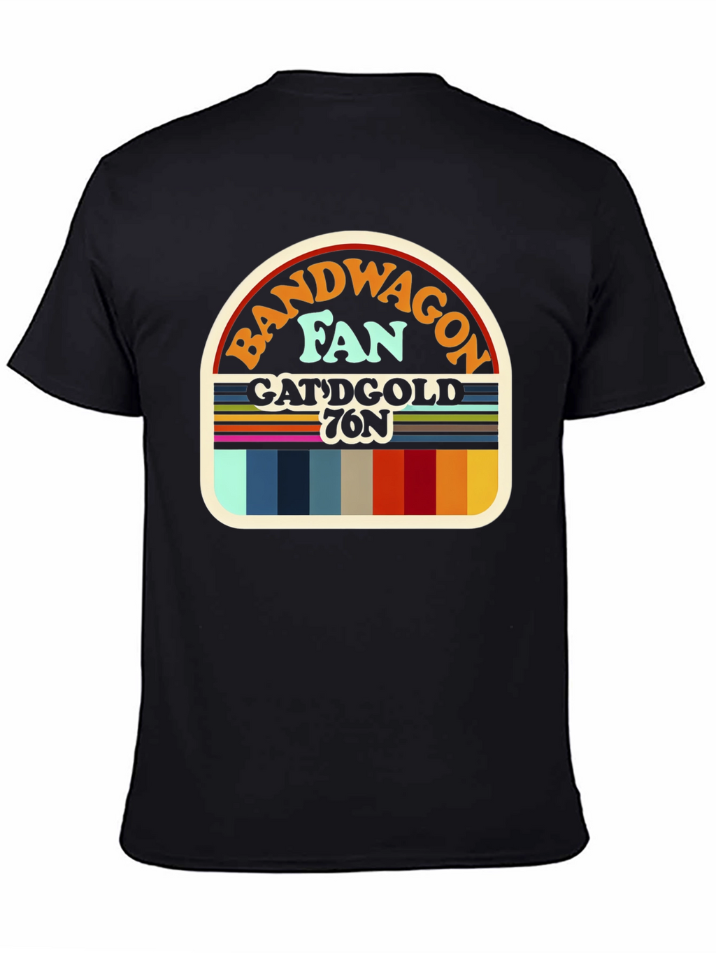 Bandwagon Fan T-Shirt Retro Design