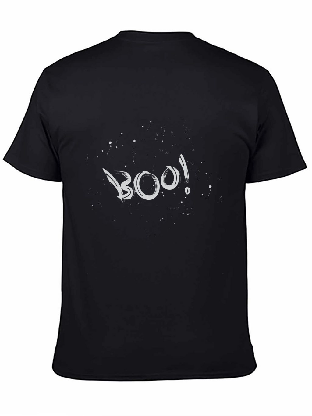 Boo! Graphic Tee - Mens Black Halloween T-Shirt