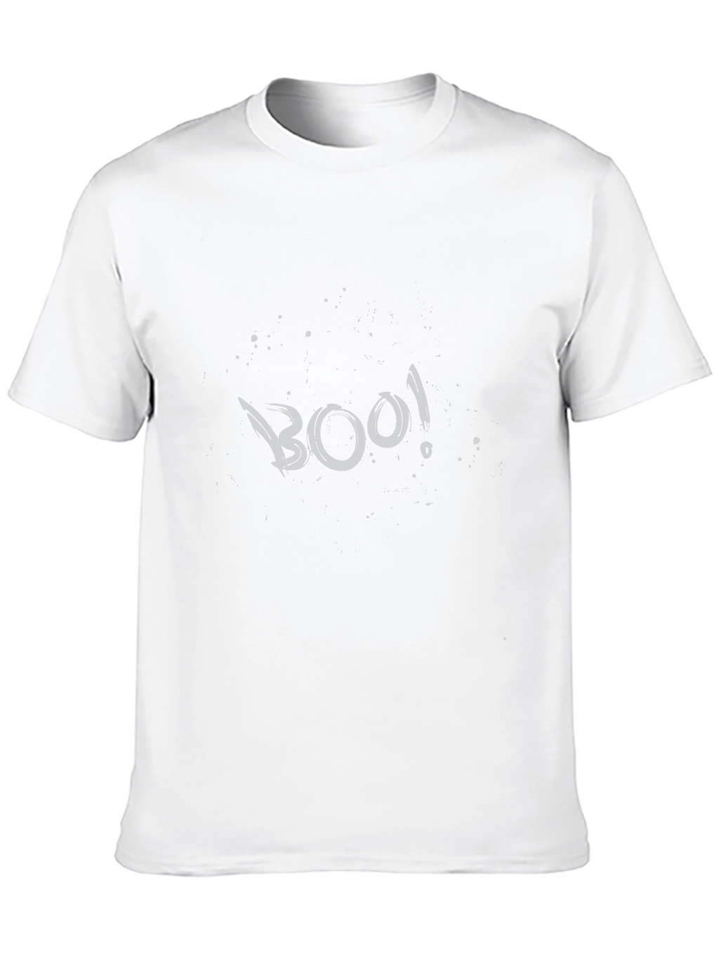Boo! Graphic Tee - Mens Black Halloween T-Shirt