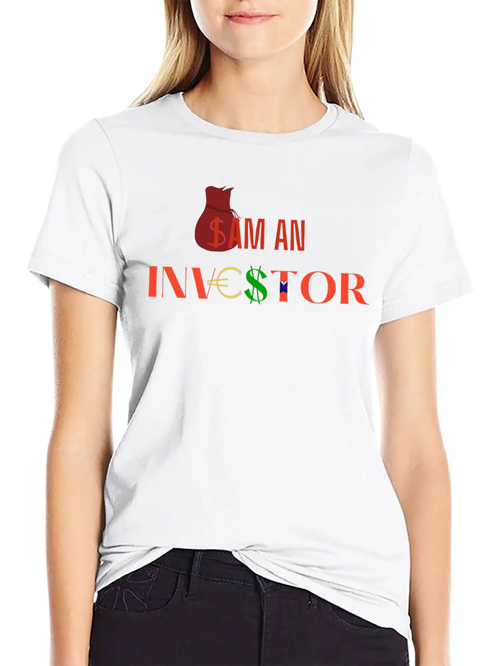 I Am An Investor, Money Stylish Everyday T-Shirt – Unisex Basic Cotton Tee