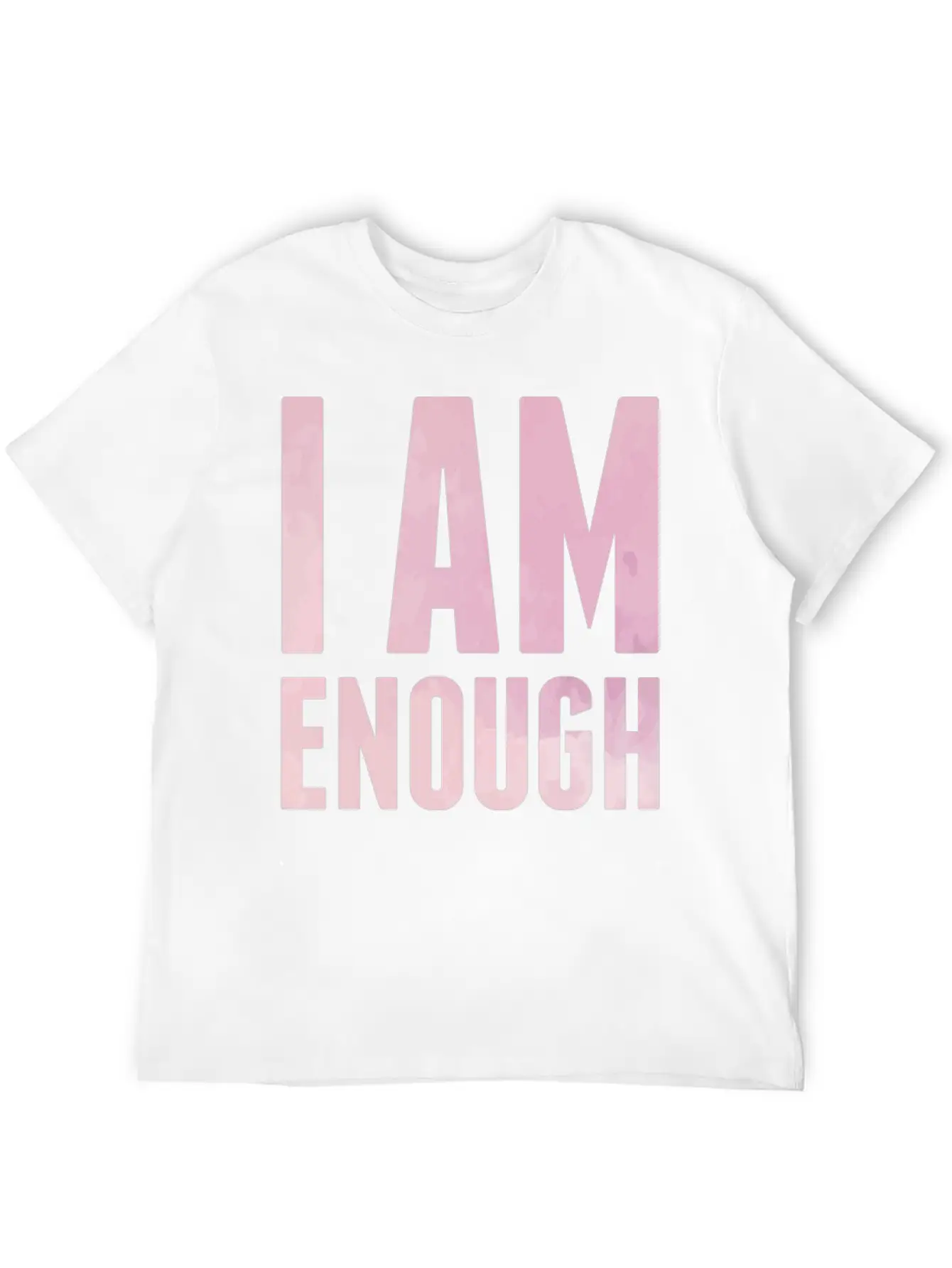 I Am Enough Mindfulness Spiritual Motivation Unisex Casual T-Shirt – Clean Design For Daily Comfort