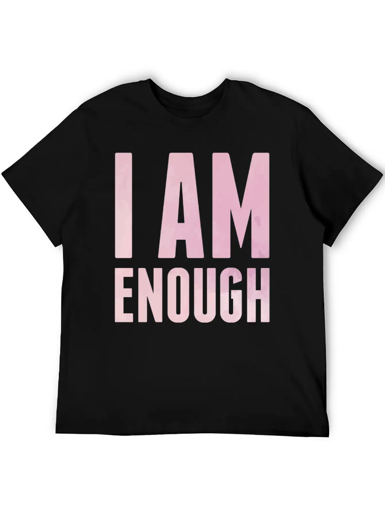 I Am Enough Mindfulness Spiritual Motivation Unisex Casual T-Shirt – Clean Design For Daily Comfort