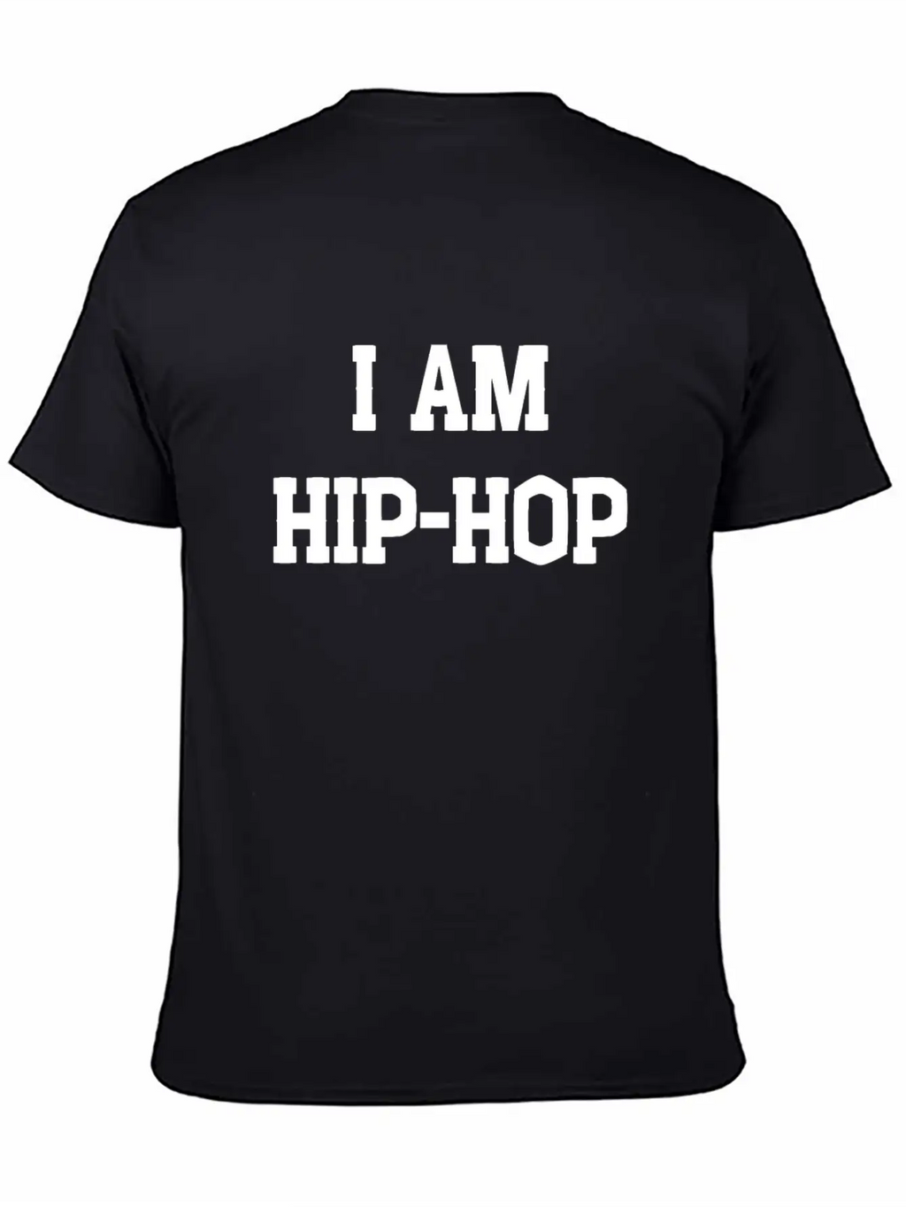 I AM HIP HOP Classic Fit Graphic Tee For Daily Comfort – Unisex Cotton Shirt