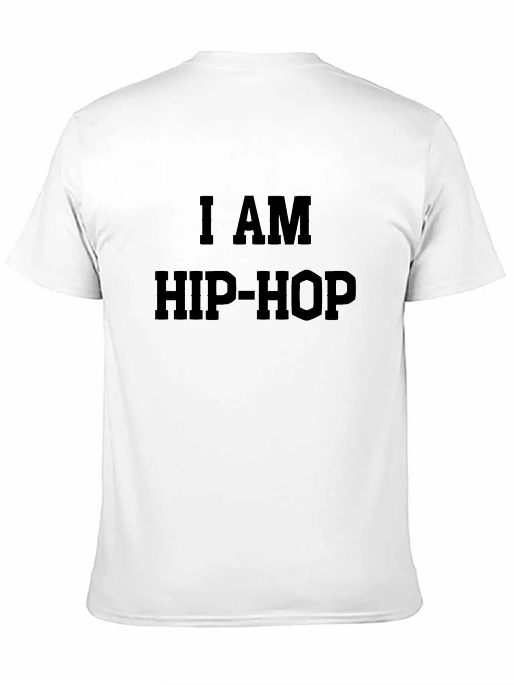 I AM HIP HOP Classic Fit Graphic Tee For Daily Comfort – Unisex Cotton Shirt