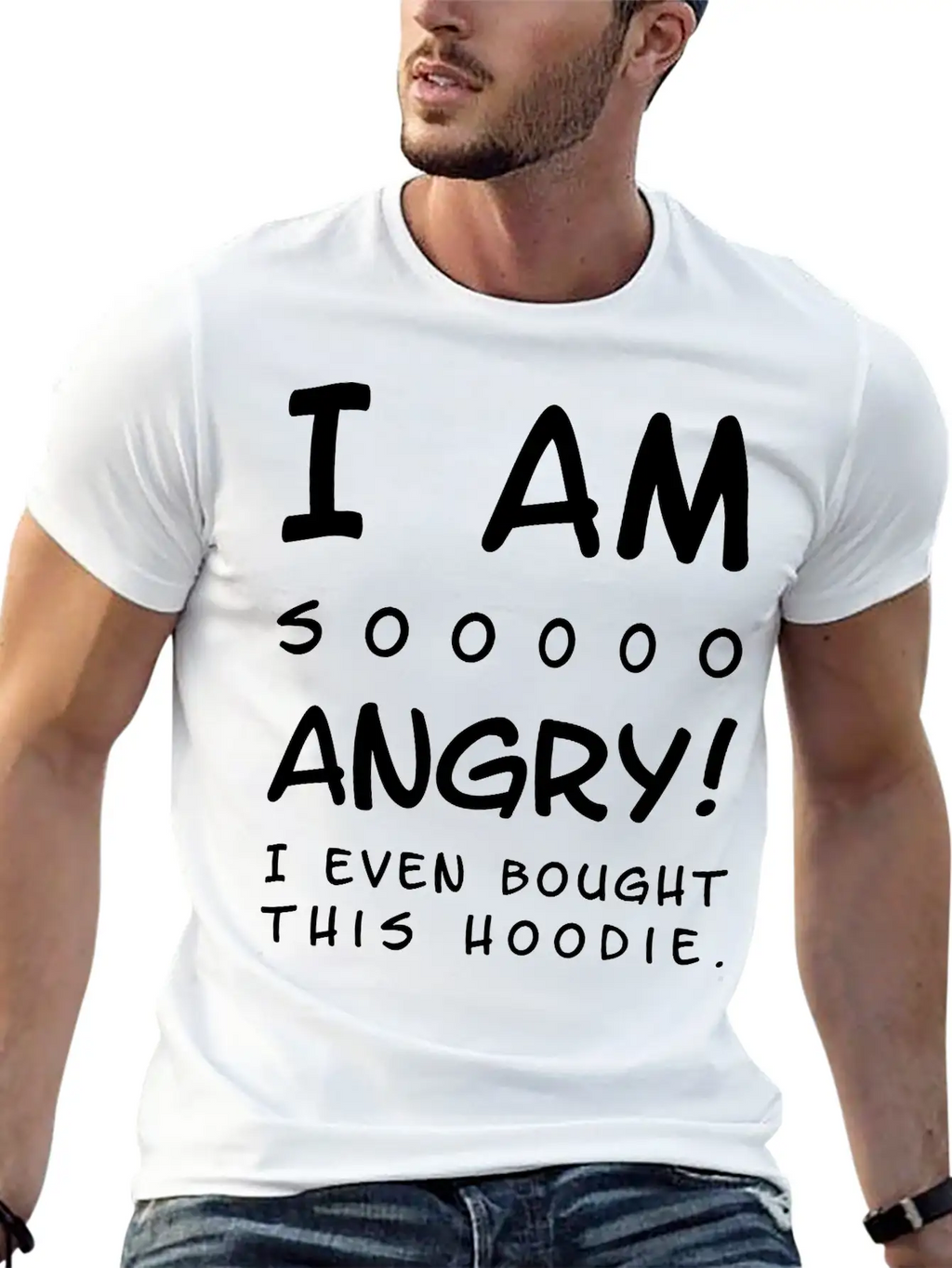 I Am So An Angry! CII 102 Black Unisex Casual T-Shirt – Clean Design For Daily Comfort