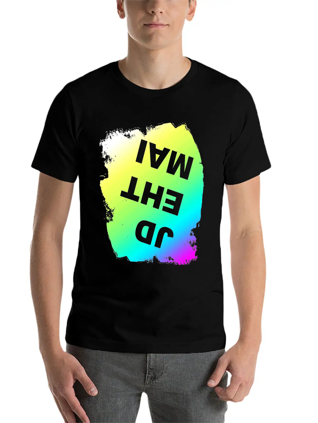 I AM THE DJ Stylish Everyday T-Shirt – Unisex Basic Cotton Tee
