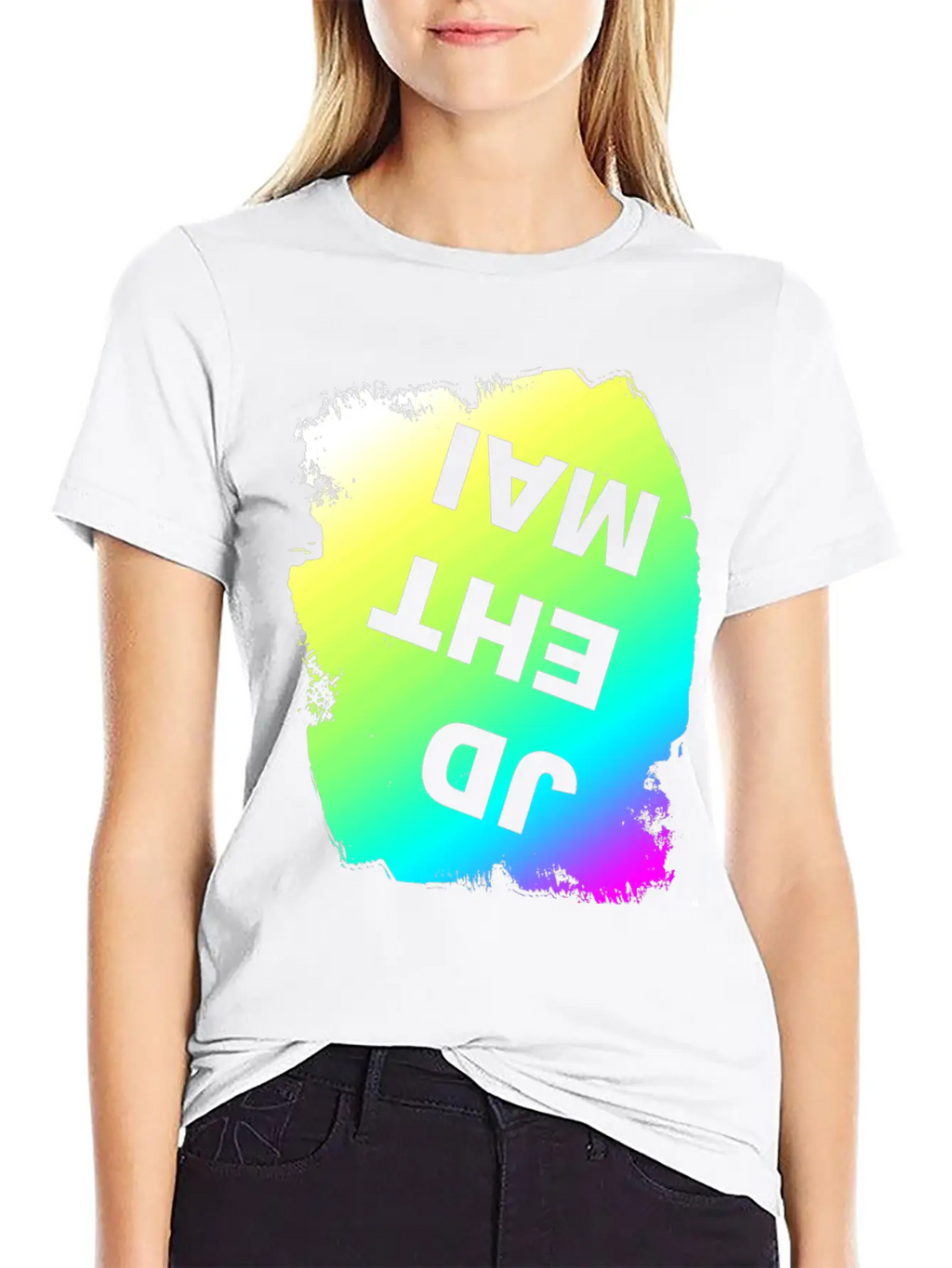 I AM THE DJ Stylish Everyday T-Shirt – Unisex Basic Cotton Tee