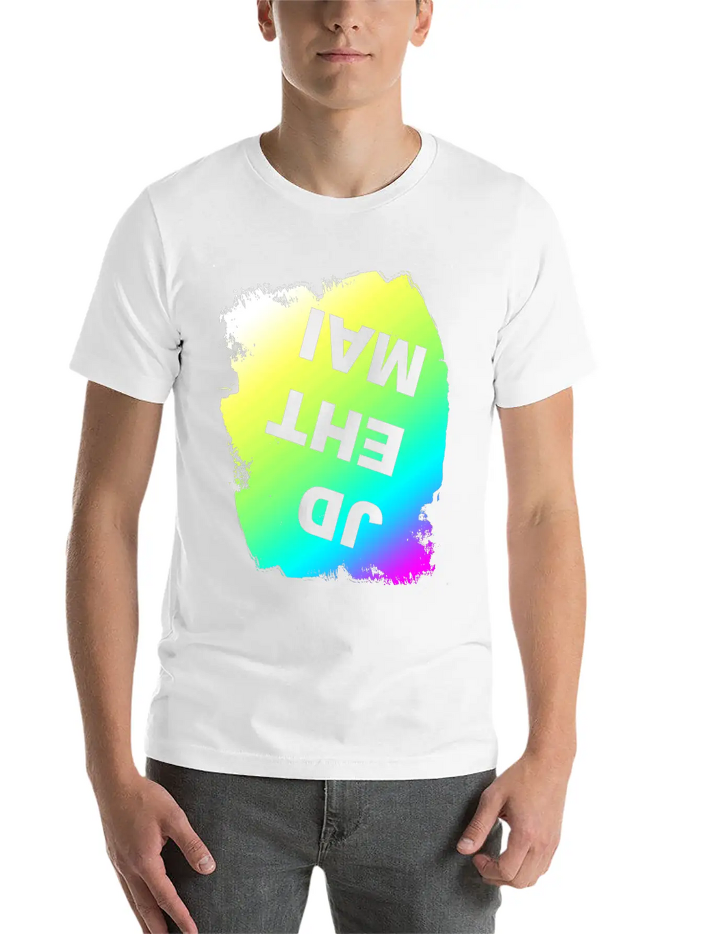 I AM THE DJ Stylish Everyday T-Shirt – Unisex Basic Cotton Tee