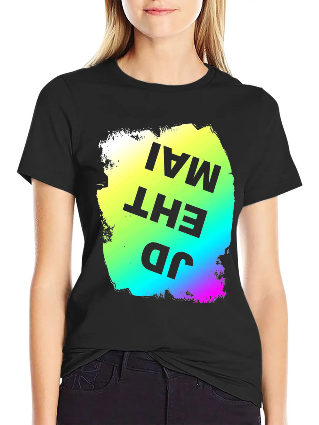 I AM THE DJ Stylish Everyday T-Shirt – Unisex Basic Cotton Tee