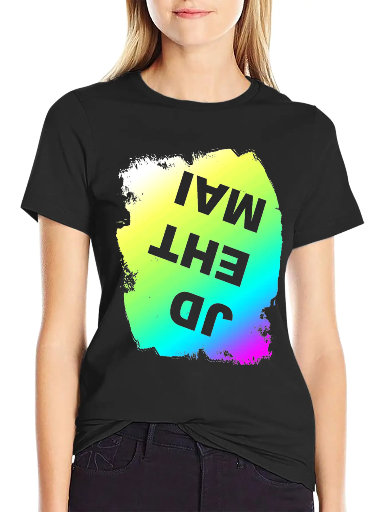 I AM THE DJ Stylish Everyday T-Shirt – Unisex Basic Cotton Tee