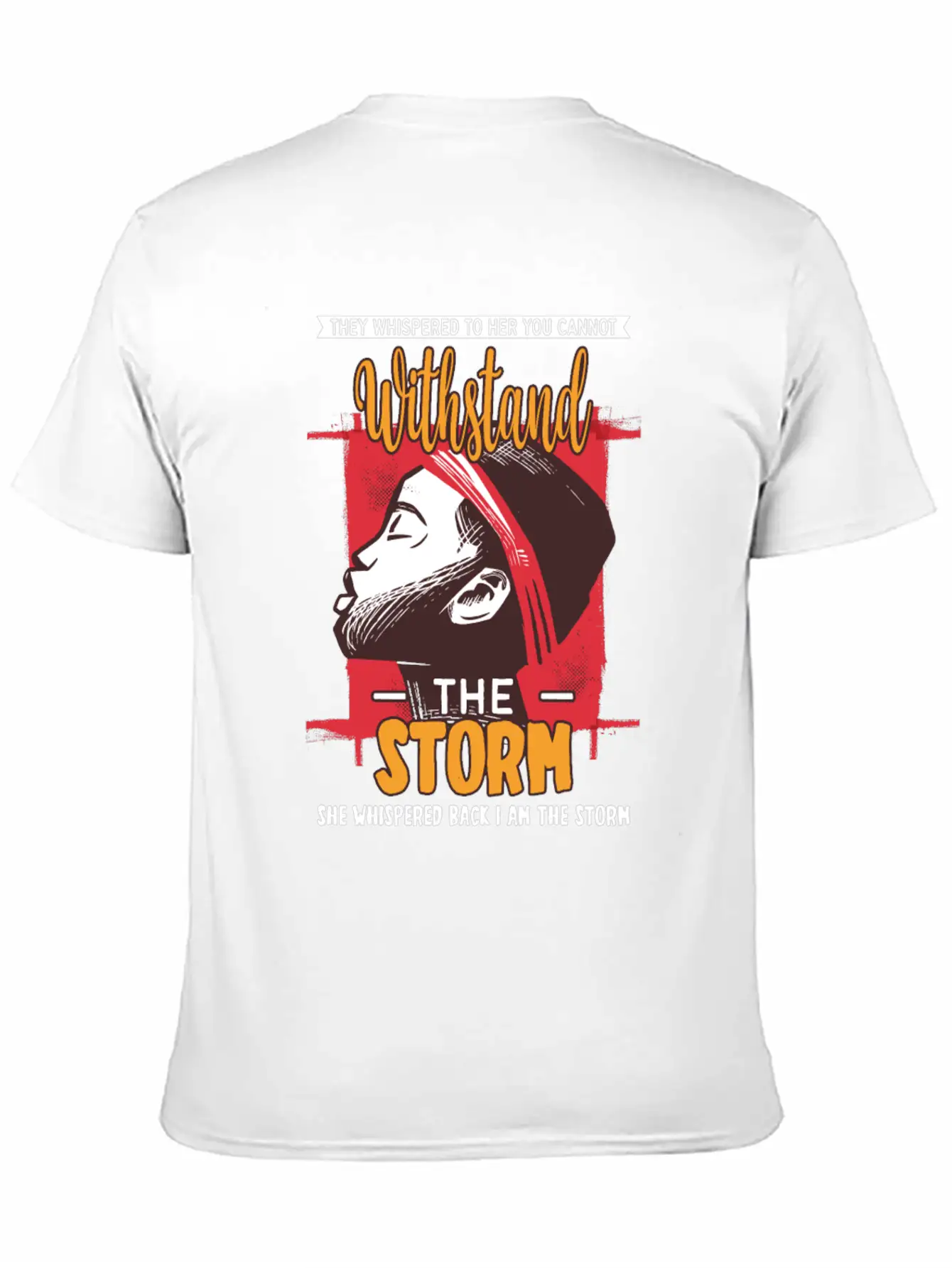 I Am The Storm - Whispered Withstand Peace Girl Unisex Casual T-Shirt – Clean Design For Daily Comfort