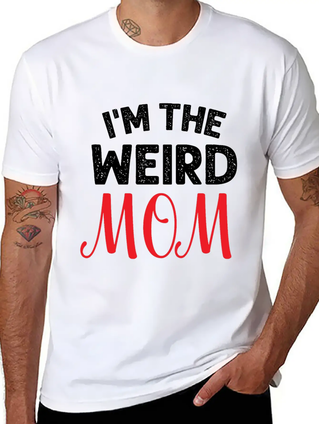 I Am The Weird Mom Unisex Casual T-Shirt – Clean Design For Daily Comfort