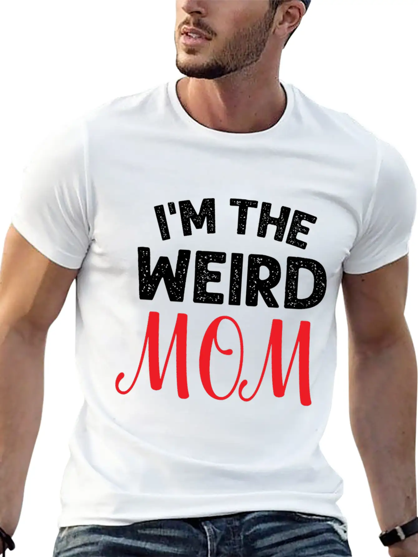 I Am The Weird Mom Unisex Casual T-Shirt – Clean Design For Daily Comfort