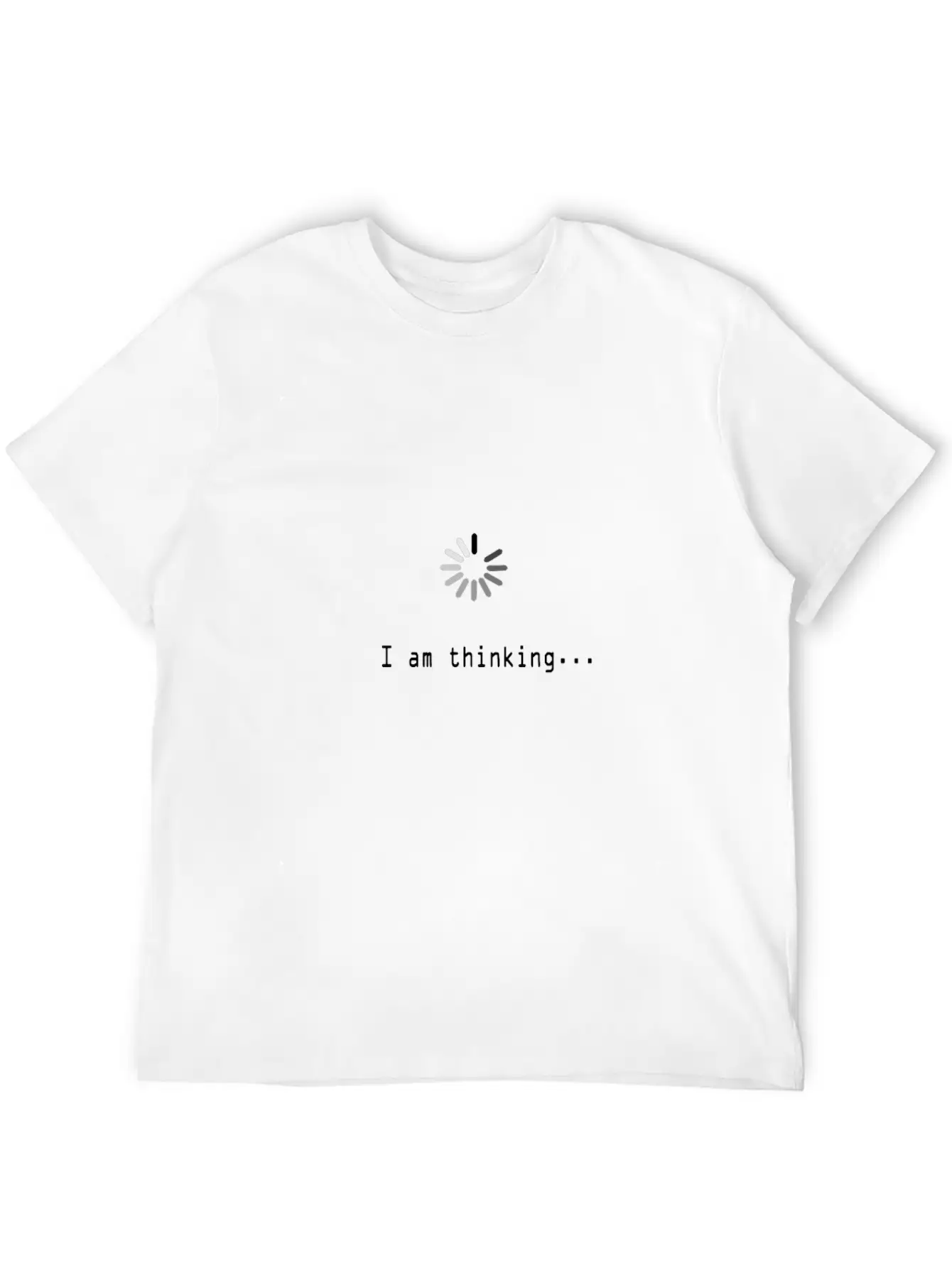 I Am Thinking ... Breathable Soft Cotton T-Shirt – Timeless Casual Look