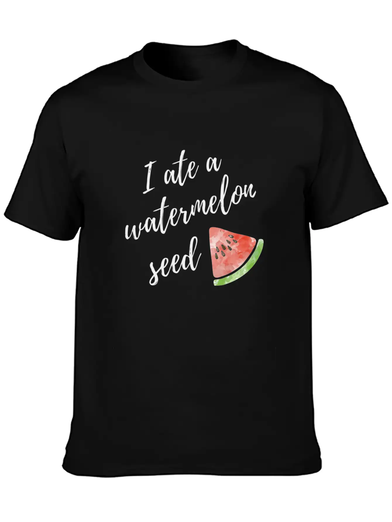 I Ate A Watermelon Seed Stylish Everyday T-Shirt – Unisex Basic Cotton Tee